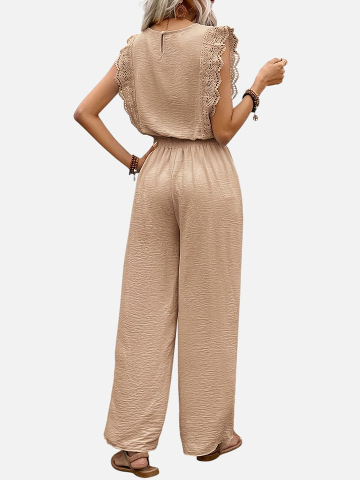 Arabella | Two Piece Outfit Set with Relaxed Top and Wide Leg Pants
