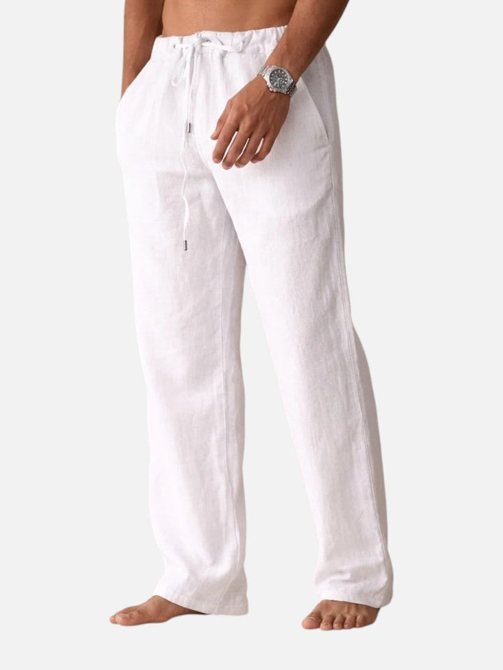 Valentin | Relaxed Wide Leg Pants with Drawstring Waist