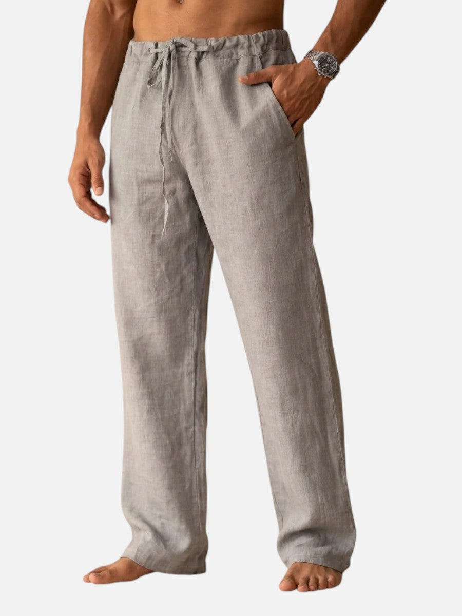 Valentin | Relaxed Wide Leg Pants with Drawstring Waist