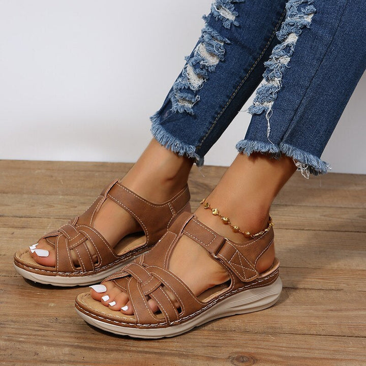 Eleonore | Cushioned Sandals with Adjustable Strap Fit