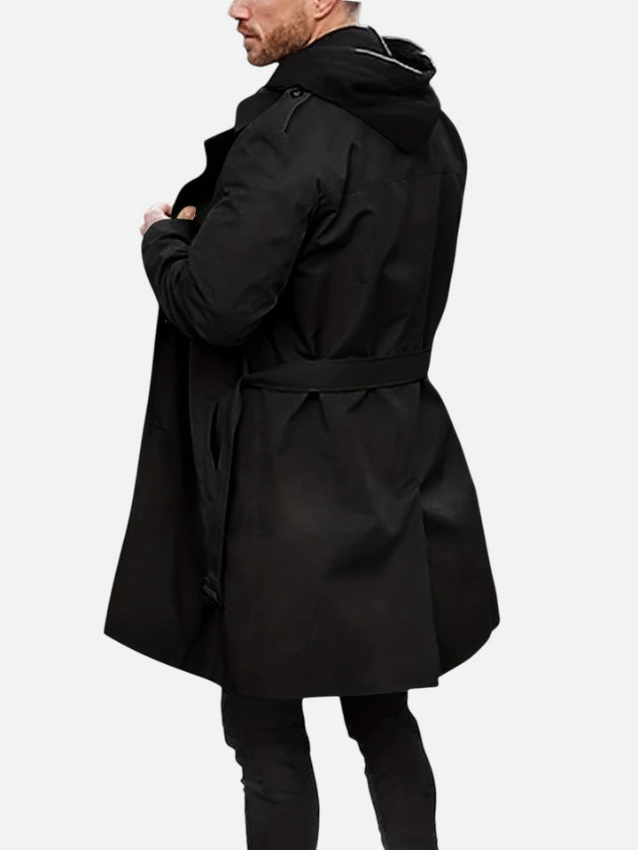 Pascal | Tailored Trench Coat with Double-Breasted Front