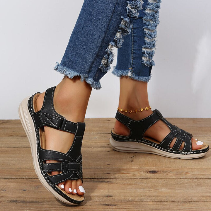 Eleonore | Cushioned Sandals with Adjustable Strap Fit