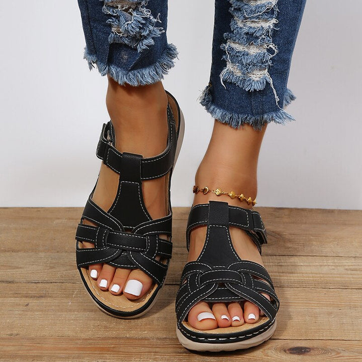 Eleonore | Cushioned Sandals with Adjustable Strap Fit
