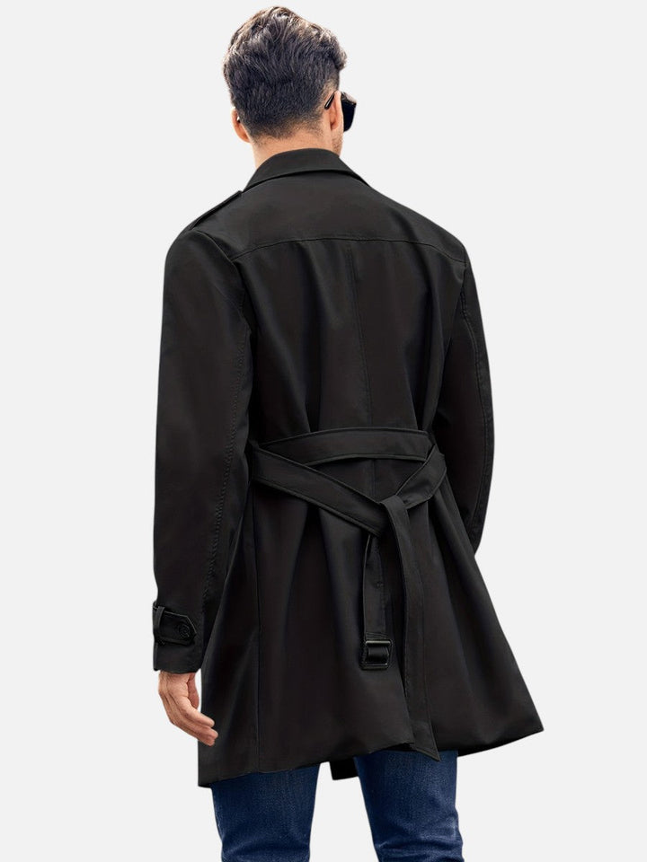 Pascal | Tailored Trench Coat with Double-Breasted Front