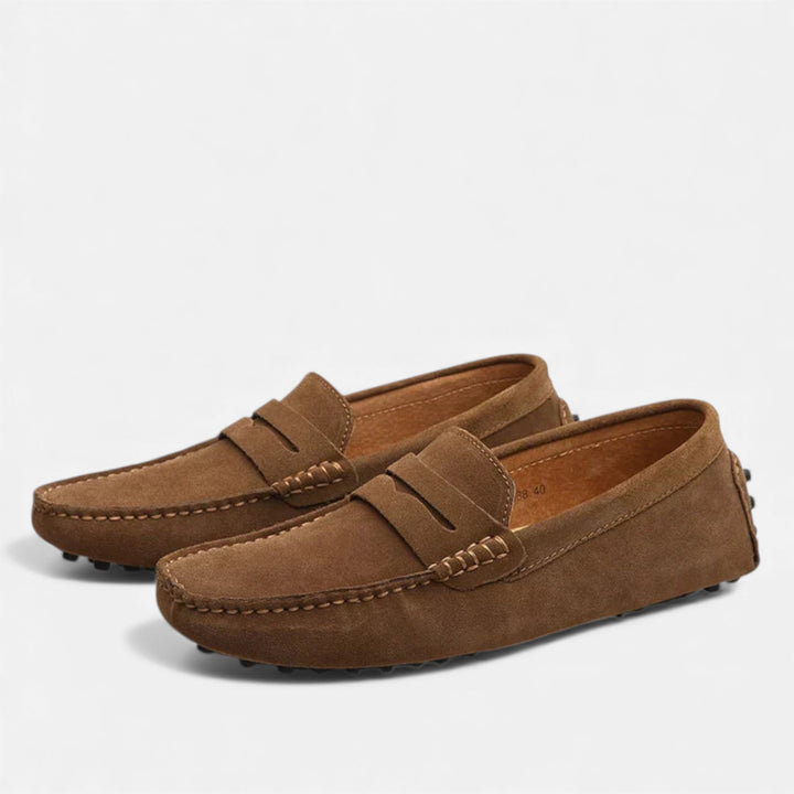 Elliot | Slip-On Loafers with Textured Finish