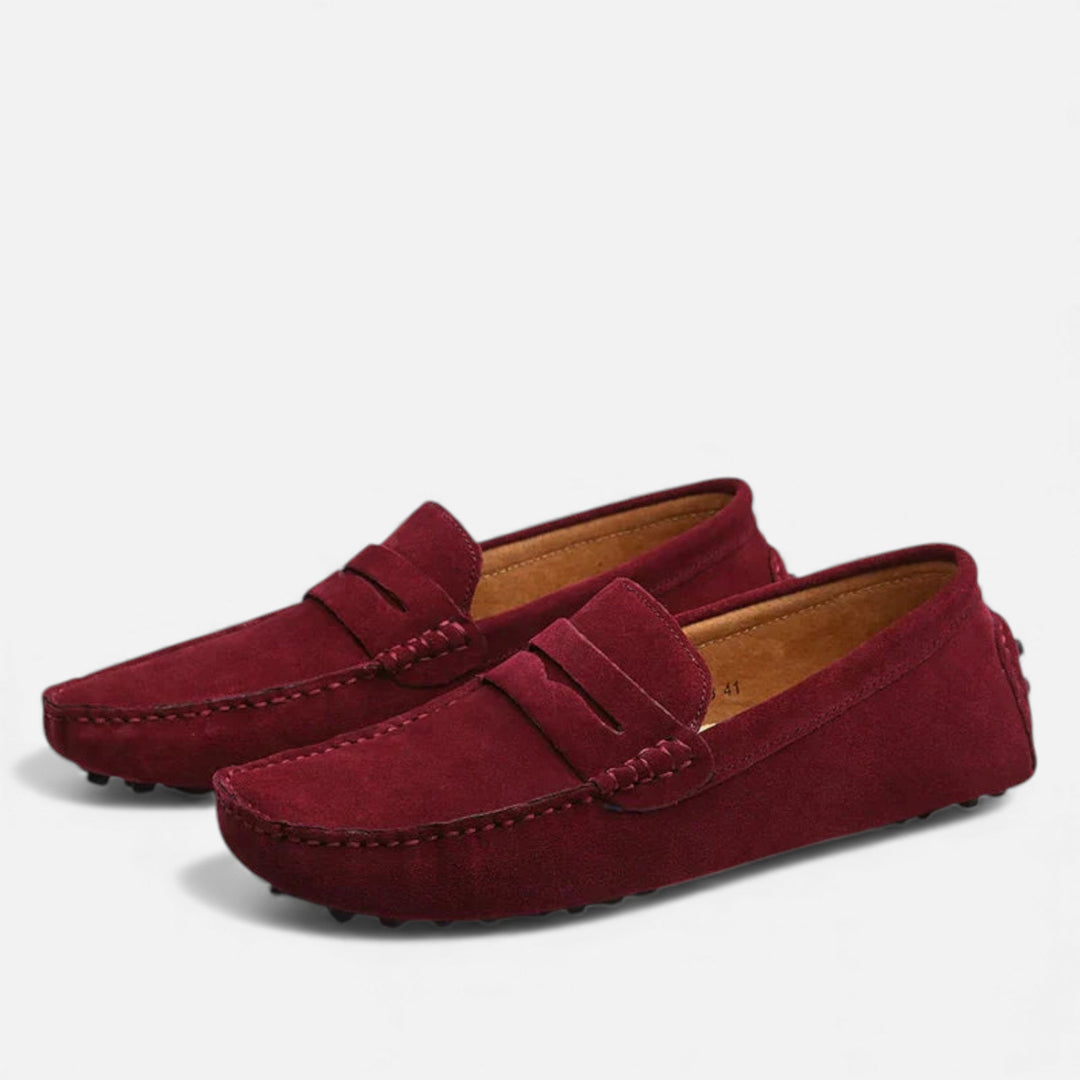 Elliot | Slip-On Loafers with Textured Finish