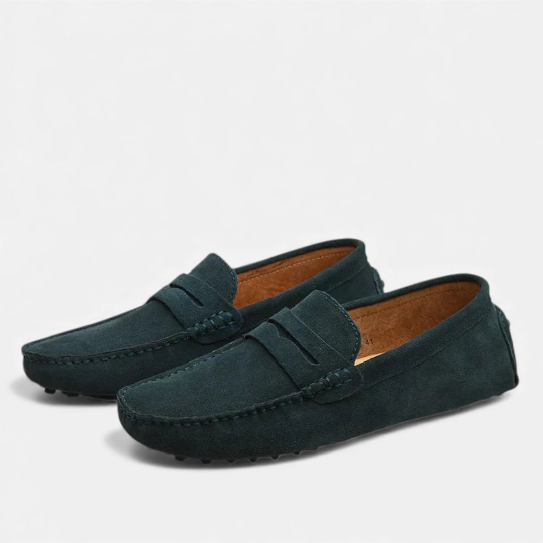 Elliot | Slip-On Loafers with Textured Finish