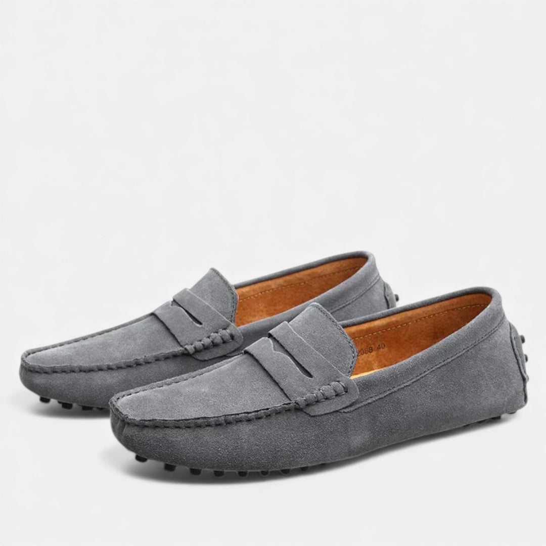 Elliot | Slip-On Loafers with Textured Finish