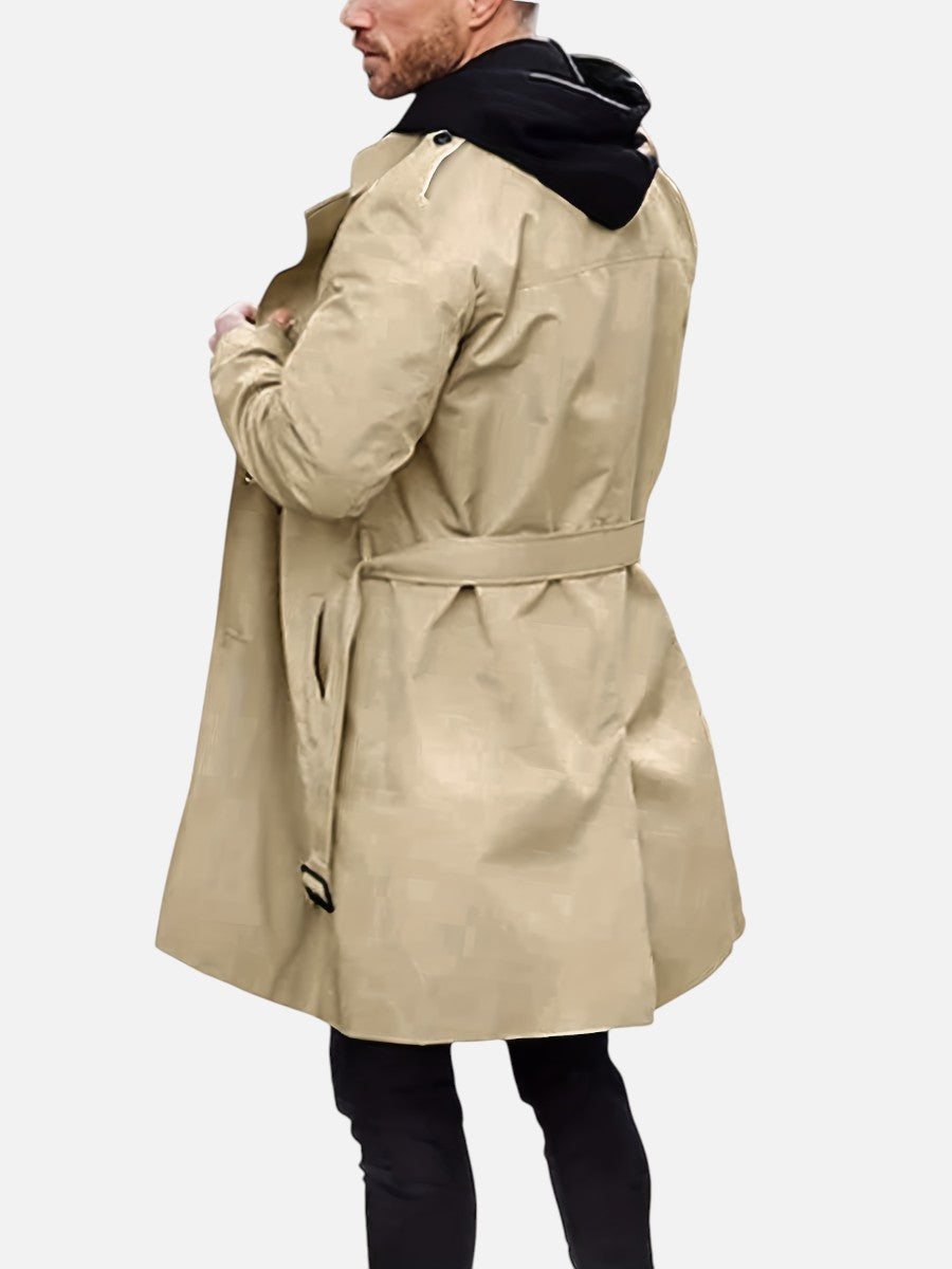 Pascal | Tailored Trench Coat with Double-Breasted Front