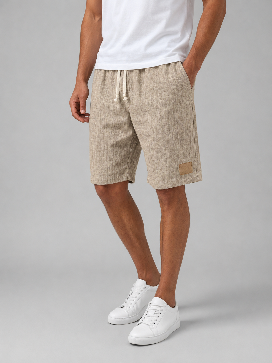 Konrad | Relaxed Shorts with Elastic Drawstring Fit