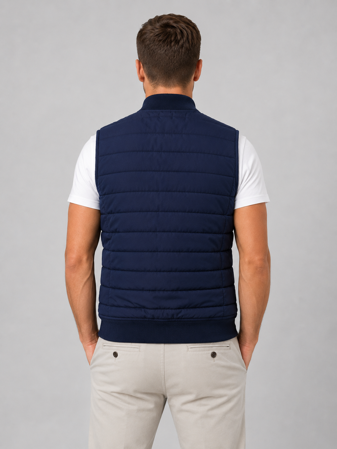 Julian | Quilted Bodywarmer with Zip Front Lightweight Vest