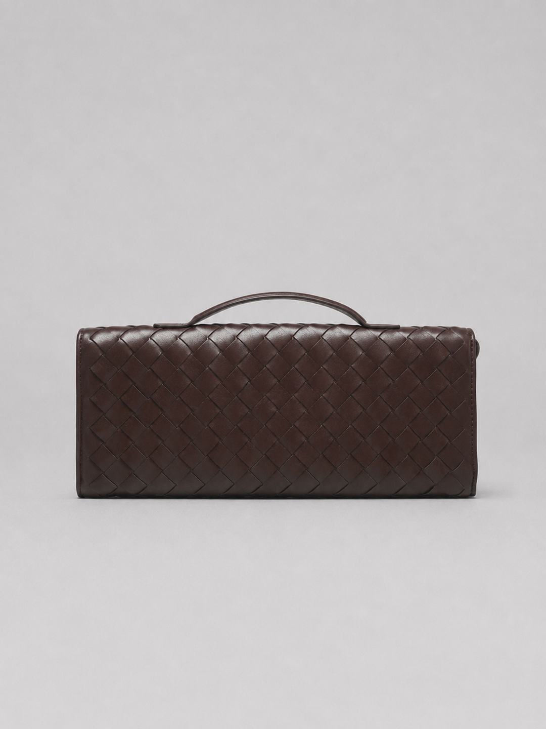 Eulalie | Woven Clutch with Gold Knot
