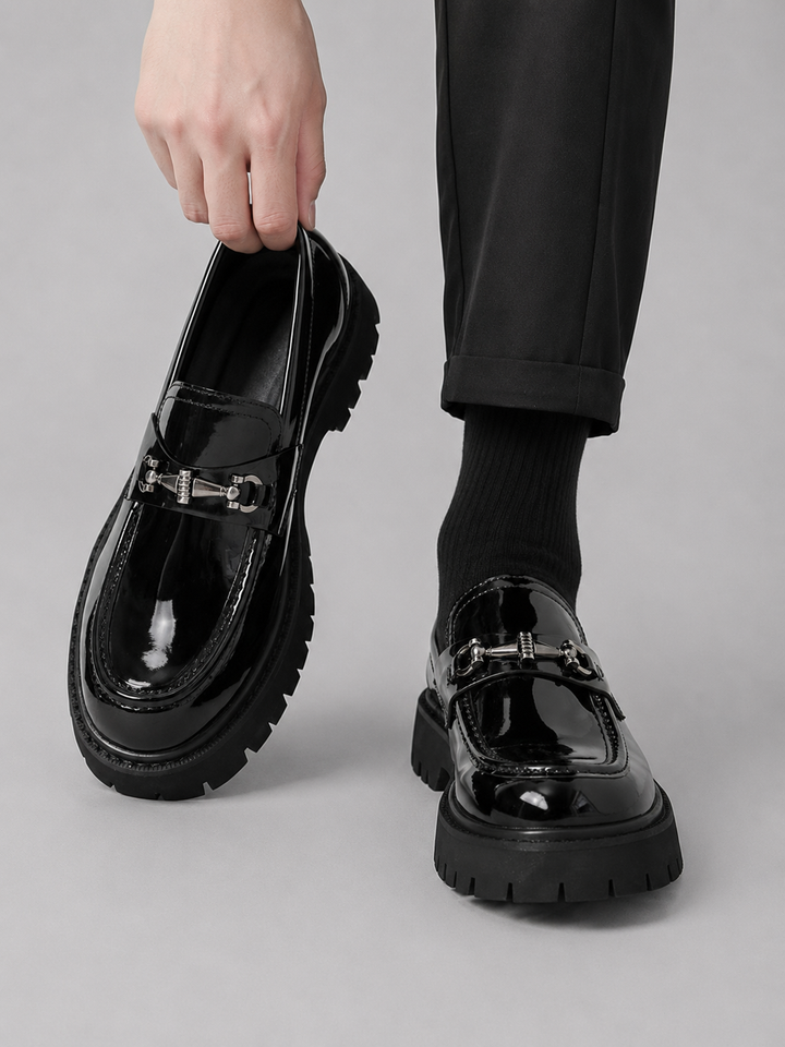 Ronan | Chunky Sole Loafers with Slip-Ons