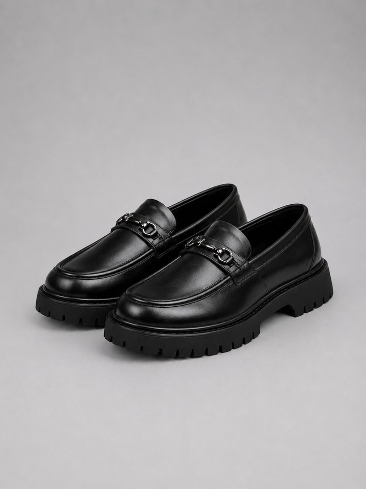 Ronan | Chunky Sole Loafers with Slip-Ons