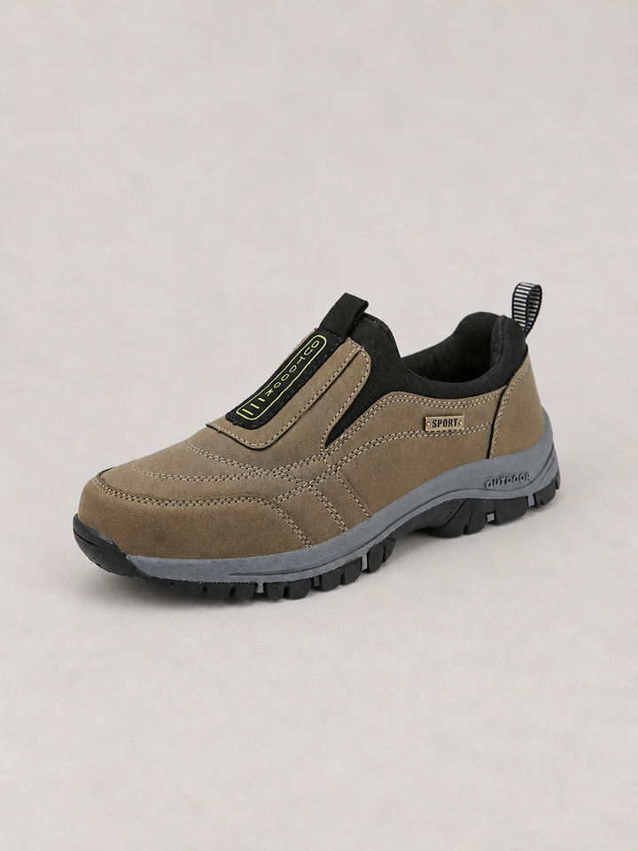 Silas | Slip-On Walking Shoes with Rugged Tread Grip