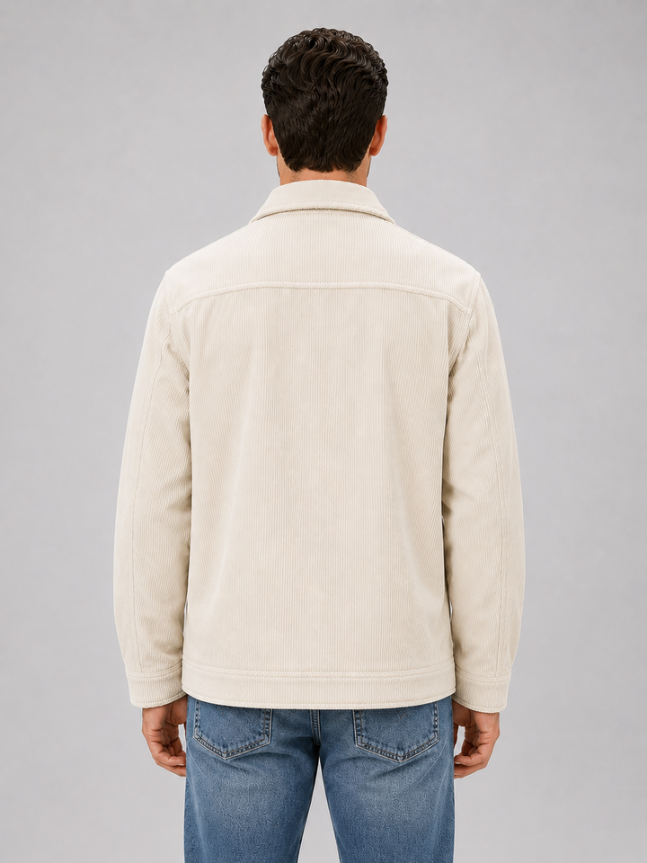 Tristan | Relaxed Overshirt with Snap Button Front