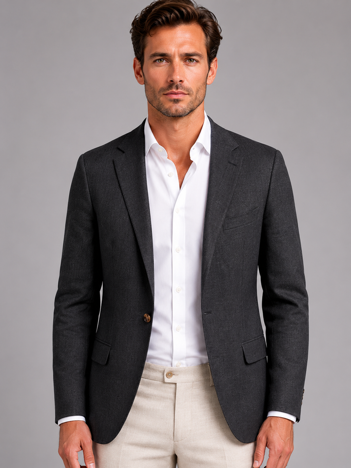 Octave | Textured Blazer with Tailored Fit