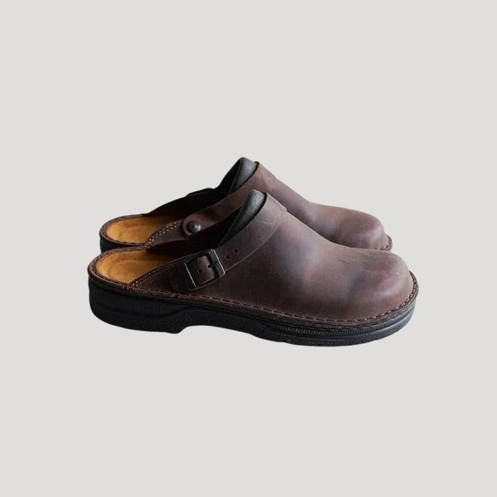 Daniel | Slip-On Clogs with Adjustable Buckle