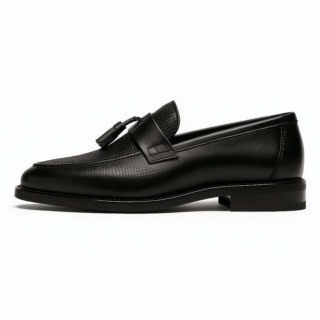 Sawyer | Woven Tassel Loafers with Slip-Ons Smart Casual Shoes