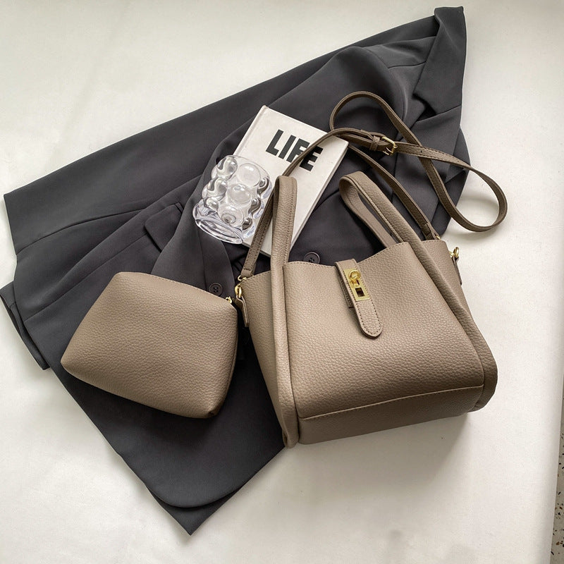 Faustine | Structured Bag with Turn Lock
