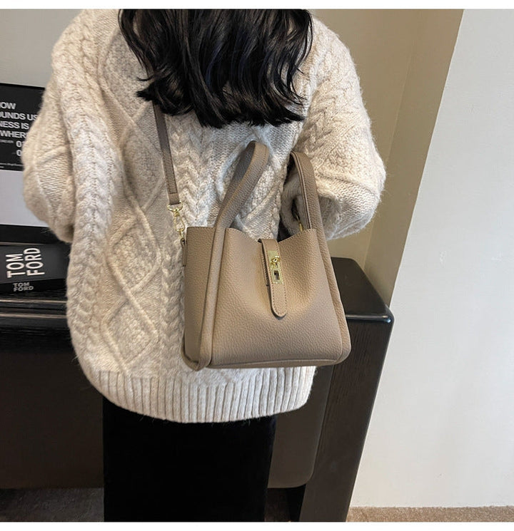 Faustine | Structured Bag with Turn Lock