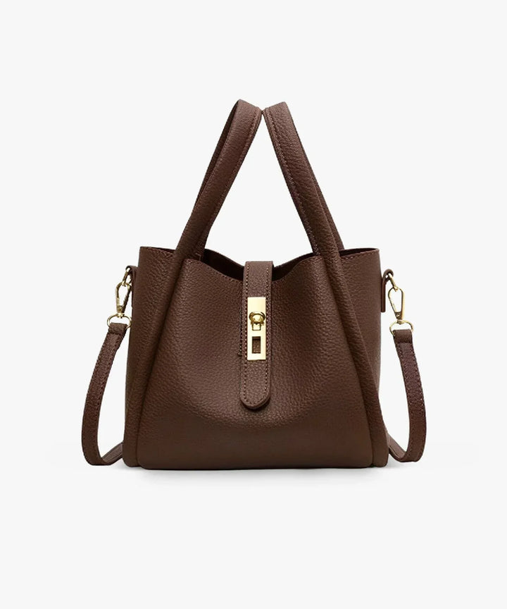 Faustine | Structured Bag with Turn Lock