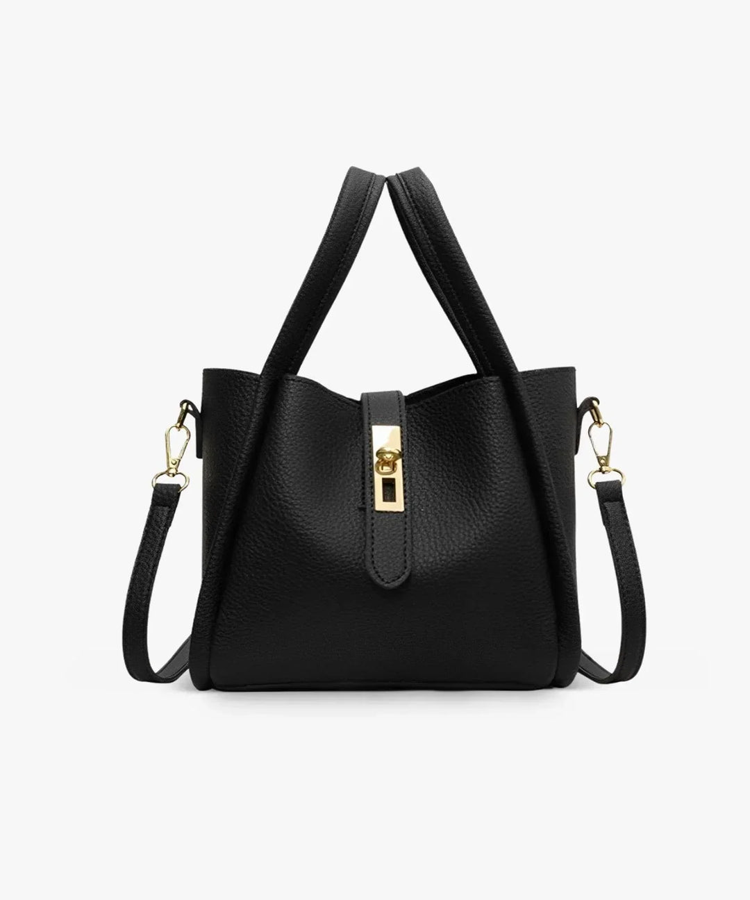 Faustine | Structured Bag with Turn Lock