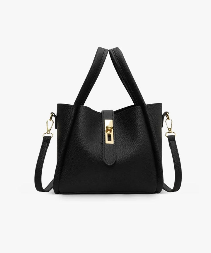 Faustine | Structured Bag with Turn Lock