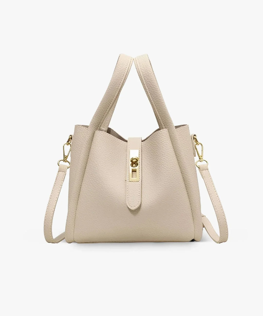 Faustine | Structured Bag with Turn Lock