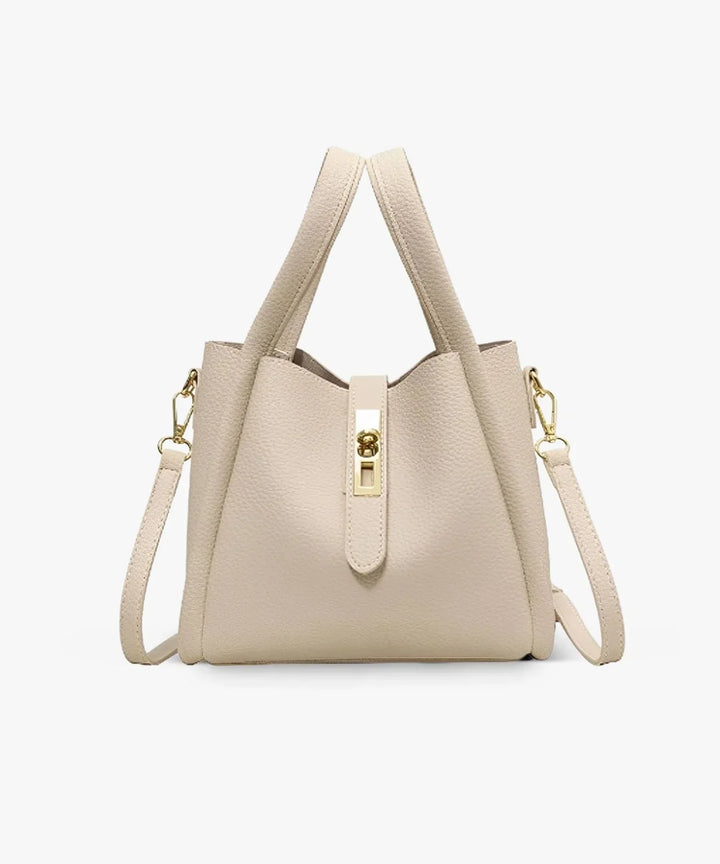 Faustine | Structured Bag with Turn Lock