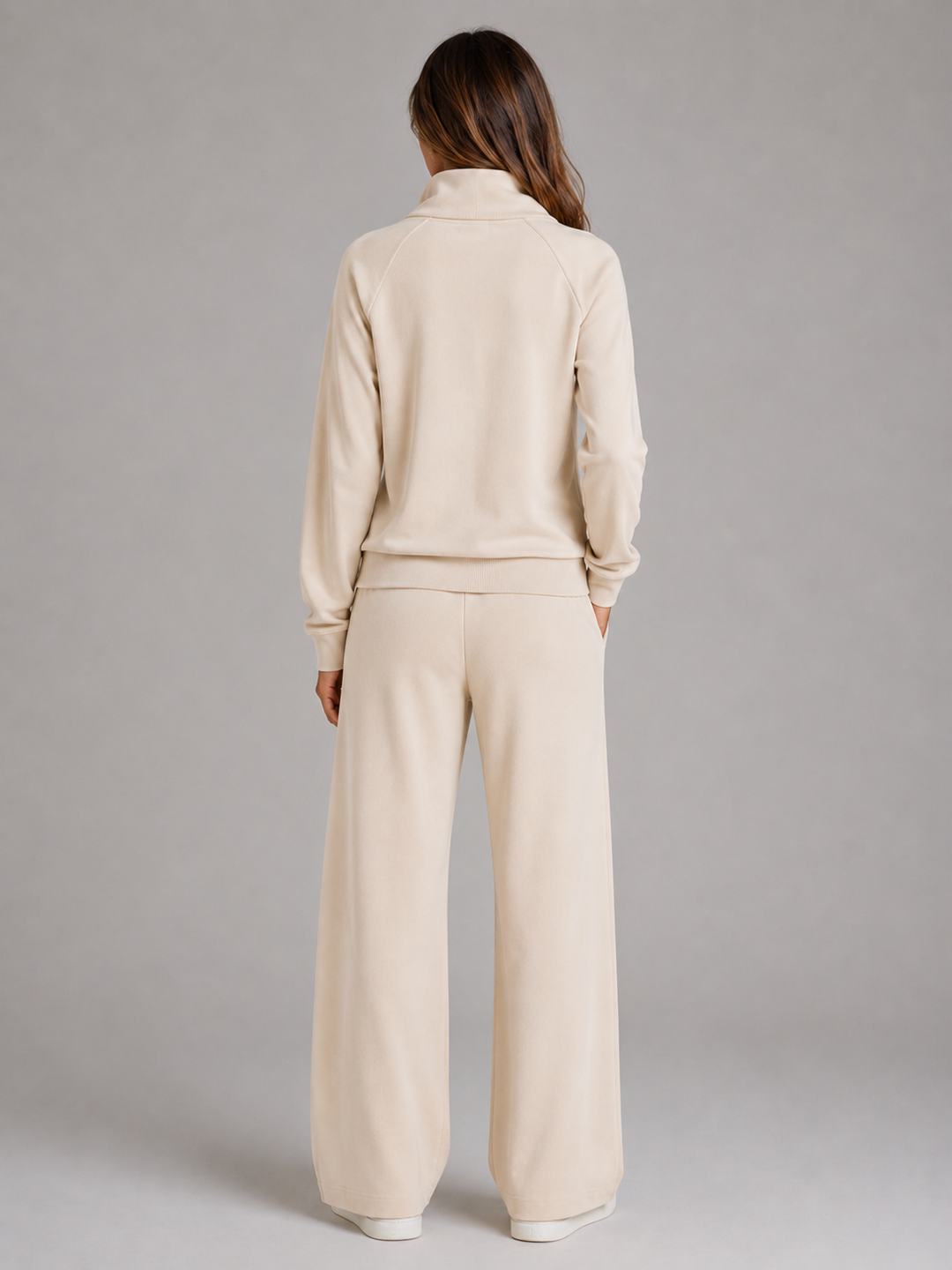 Camille | Half Zip Top with Drawstring Pants