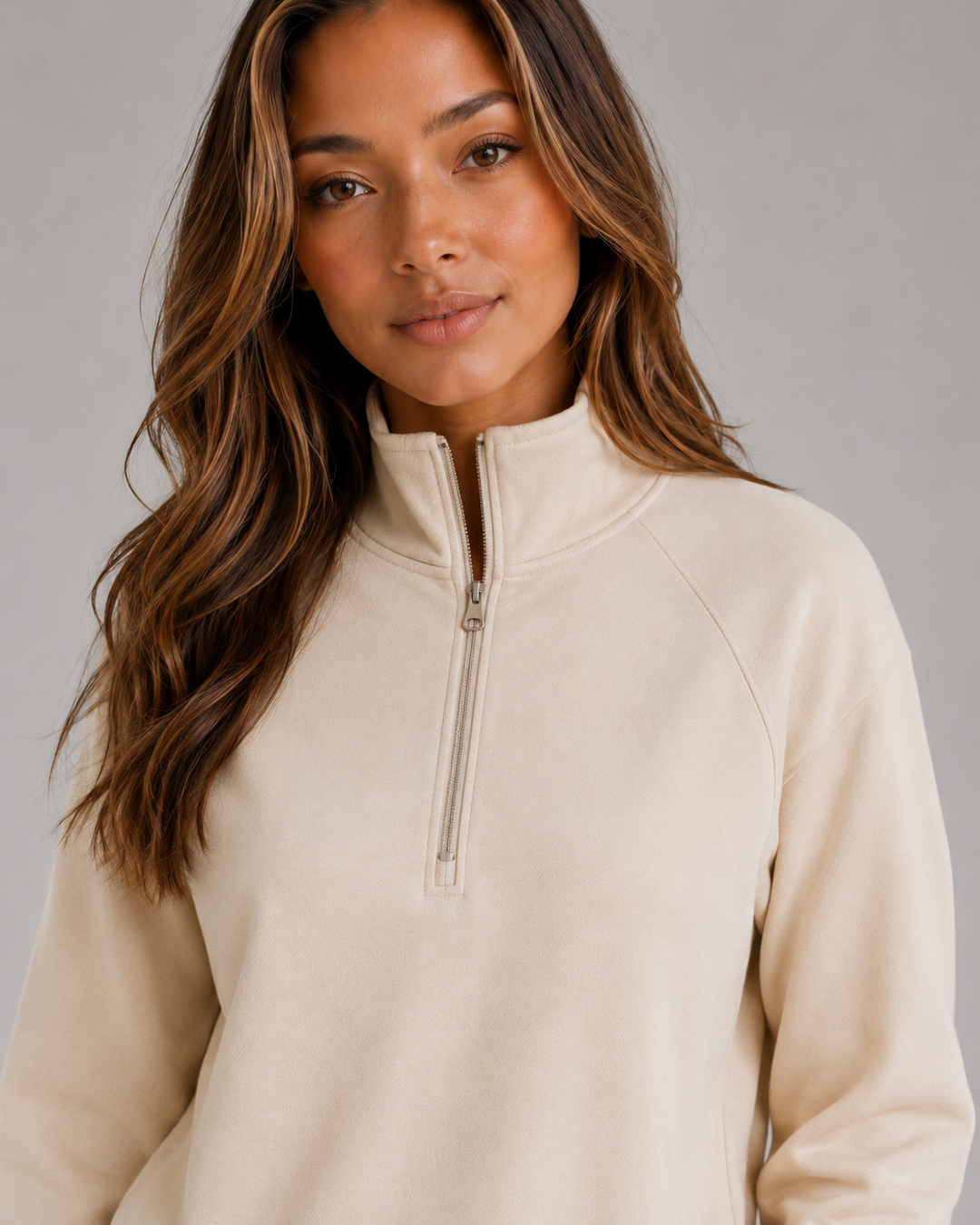 Camille | Half Zip Top with Drawstring Pants