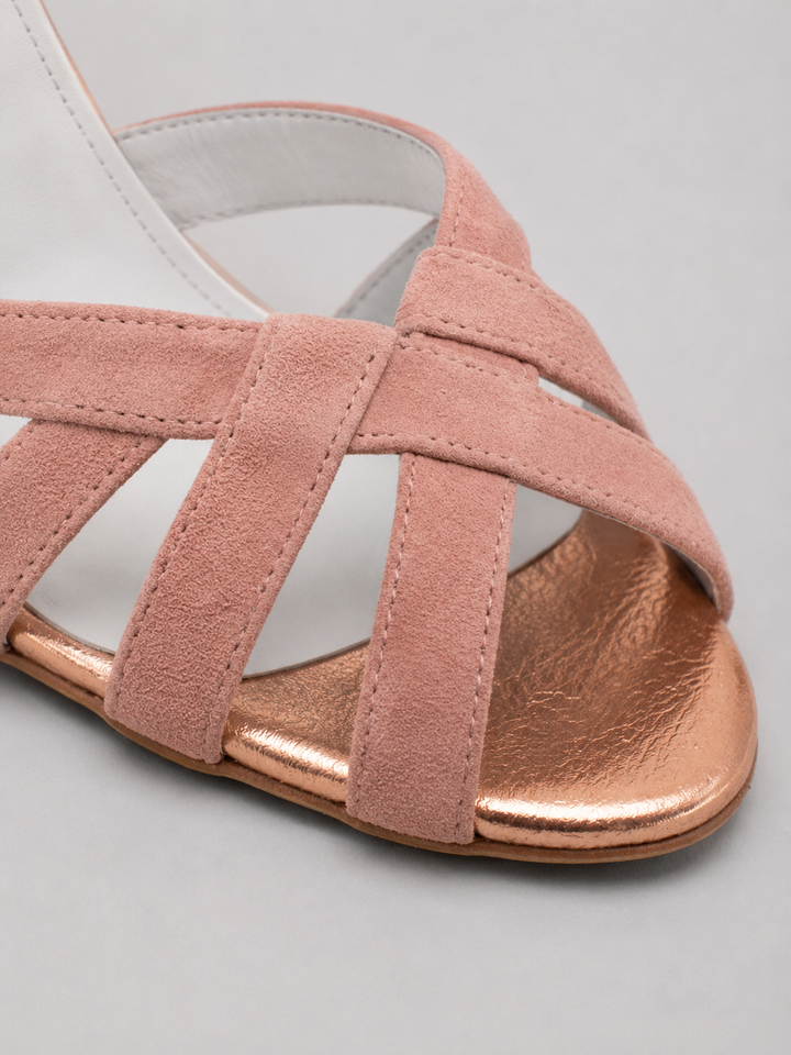 Vanessa | T-Strap Heels with Cushioned Mid Heel
