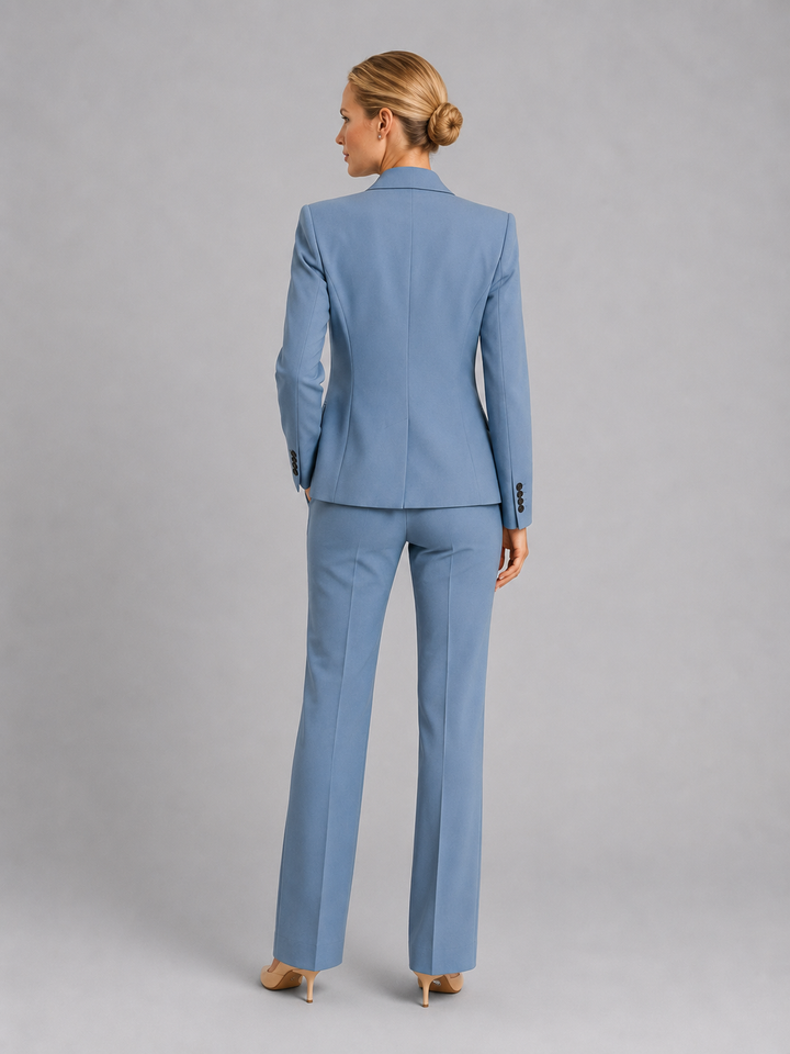 Tiphaine | Tailored Blazer with High-Waist Trouser Fit