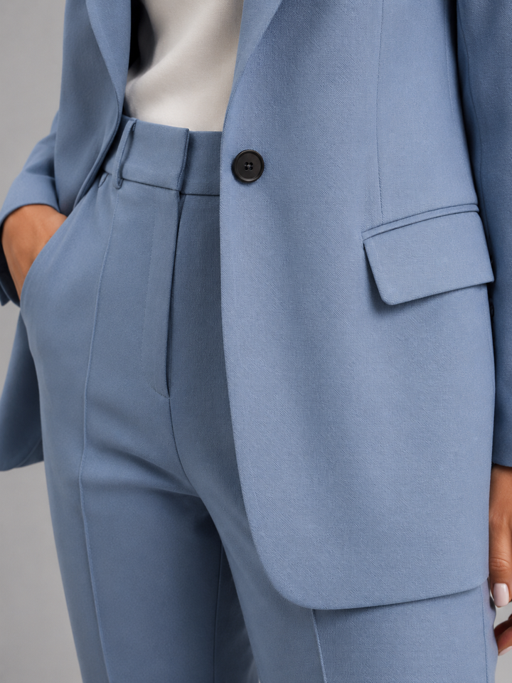 Tiphaine | Tailored Blazer with High-Waist Trouser Fit
