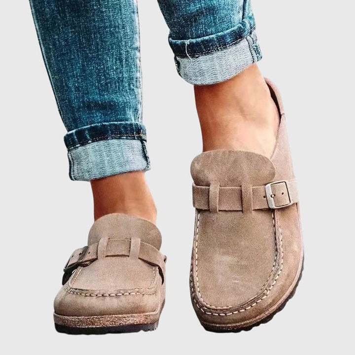 Camilla | Casual Clogs with Adjustable Buckle Detail