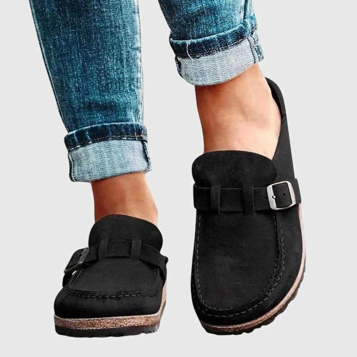 Camilla | Casual Clogs with Adjustable Buckle Detail