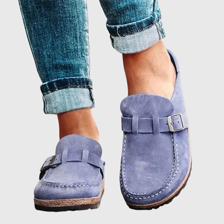 Camilla | Casual Clogs with Adjustable Buckle Detail