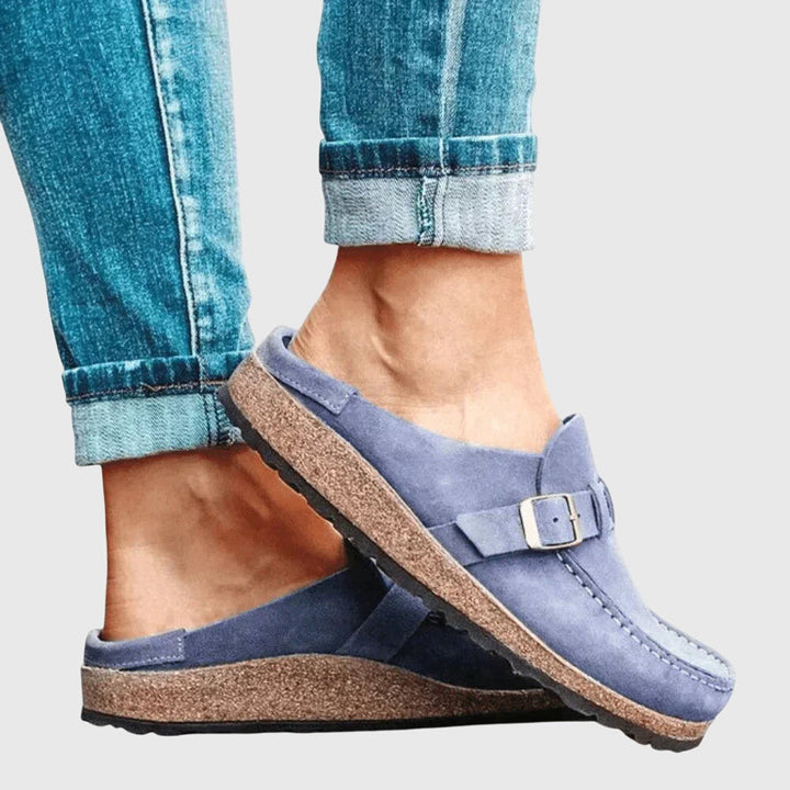 Camilla | Casual Clogs with Adjustable Buckle Detail