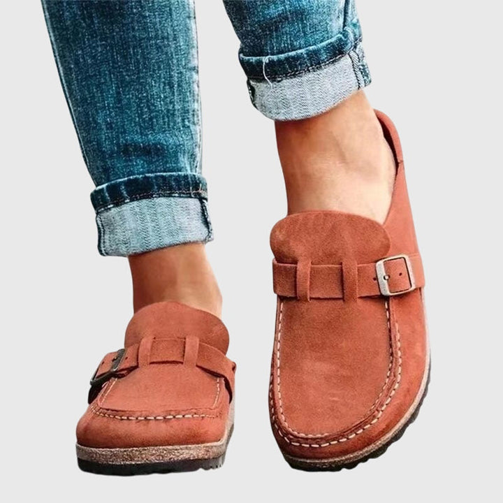 Camilla | Casual Clogs with Adjustable Buckle Detail
