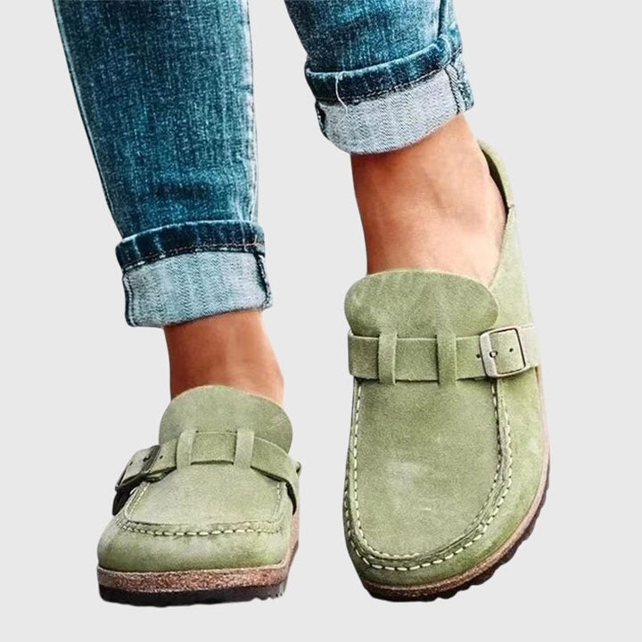 Camilla | Casual Clogs with Adjustable Buckle Detail