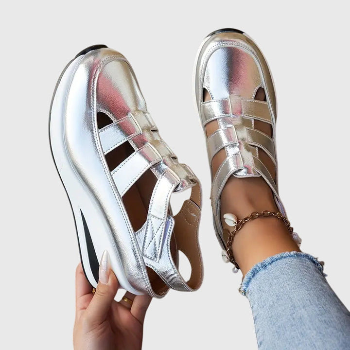 Sylvie | Adjustable Sandals with Cushioned Sole Grip